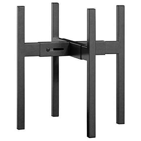 FaithLand Plant Stand, Adjustable Size Fits 8 9 10 11 12 Inches Plant Pot, Metal Planter Stand, Mid Century Expandable Plant Holder Indoor Outdoor, Adjustable Width: 8”-12” - Easy Assembly Cover