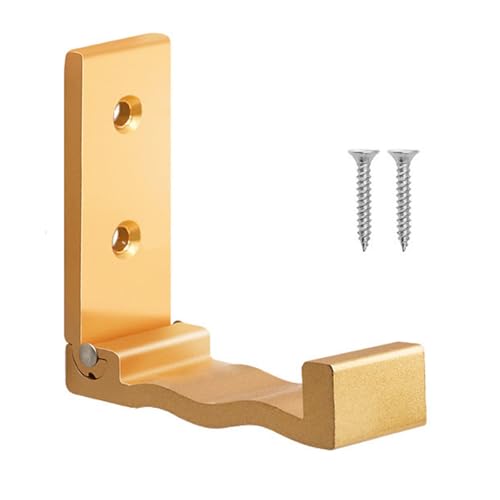 BINGGA Perchero plegable de aleación de aluminio para colgar ropa, perchero individual para colgar en la pared, para colgar abrigos, toallas, sombreros