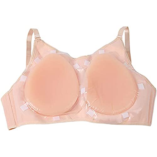 Silicone borsten beha set, met beha, levensechte siliconen borst vormt borstprothese nep boob met verstelbare riemen… - Afbeelding 4