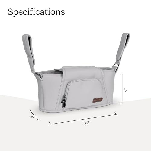 Image of UPPAbaby Carry-All Parent Organizer - Universal Fit - Light Grey