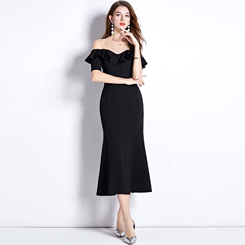Robe sirène été pour femme élégante et chic en soirée de bal ou cocktail chic
