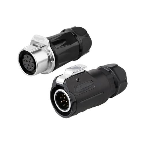 Connecteur LP-20 Aviation 12 broches pour liaison de câbles de scène