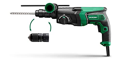 HIKOKI Bohr & Meißelhammer, DH26PMCW1Z (im HSC I) (830Watt) 240V (SDS-plus) inkl. 13 mm SSBF