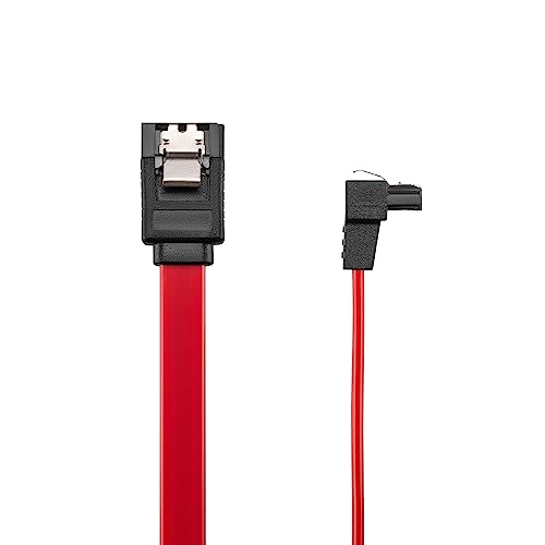 Sonero® SATA III 6Gb/s Data Cable 0.50 m Angled Red, 0,50m - gewinkelt - Image 3