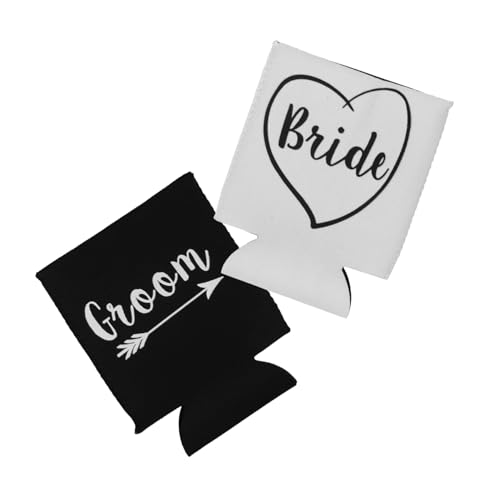 PRETYZOOM Custom Wine Glass Can Sleeves Reusable Beer Can Bar Accessory Wedding Favor Cup Sleeves