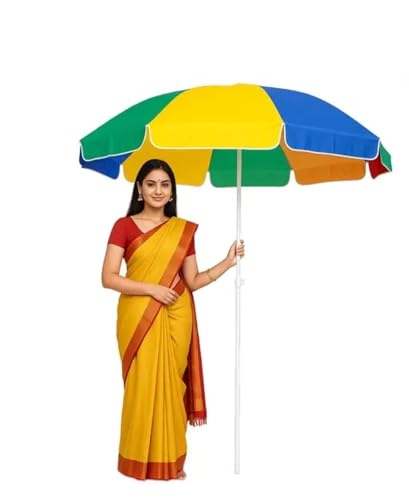 Image of 36inch /6ft Outdoor Garden Big Size Umbrella without Stand for Hotels, Beach, Shop and Restaurant