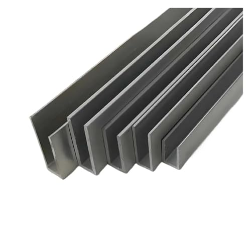 Profilé en U en aluminium pour fente pour carte et protection panneau bois