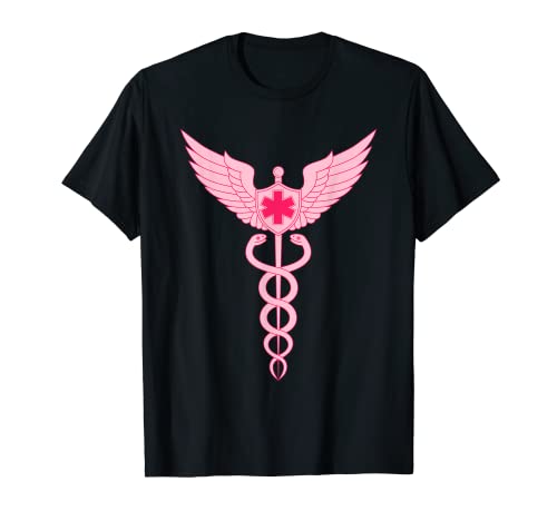 Caduceus Médico de atención médica Enfermera EMT Camiseta