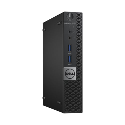 Dell OptiPlex, Mini Pc Tiny, Intel i5-6500T 4 Core 2.5Ghz, Ram 8Gb SSD 240Gb, Windows, Pc Desktop...