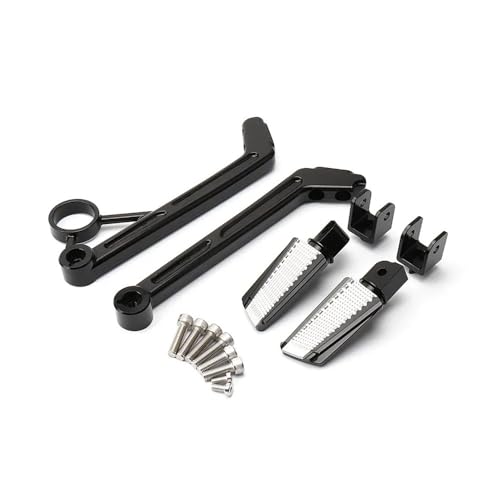 Reposapie Motocicleta Accesorios para Motocicleta, Juego De Soporte De Pedales De Apoyapiés Traseros para R9T R NineT RNINET R NINET para R Nine T Rninet Pure