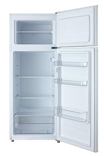 GEDTECH Refrigerateur congelateur haut - GE217DP Blanc - capacité 217L - Classe E – Image 3
