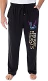 INTIMO Fantastic Beasts and Where to Find Them Men's Occamy Serpentine Loungewear Pajama Pants (Medium) Black