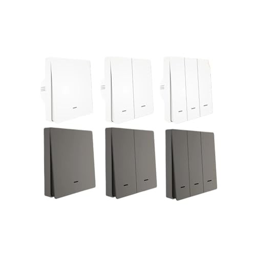 Interrupteur connecté sans neutre ni condensateur gris Smart Life