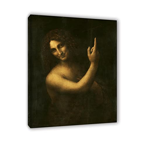 Art mural encadré Saint Jean Baptiste : l'élégance de Da Vinci dans votre salon