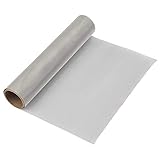 ZWIN 12'X40' Stainless Steel Woven Wire Mesh 120 Mesh 30cmX100cmcm Stainless Steel Mesh Screen -...