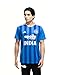 adidas India T20 Cricket Jersey 2026 (US, Alpha, Medium, Regular, Bright Royal)
