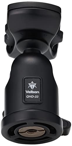 Velbon 自由雲台 QHD-33 小型 底面径33mm アルミ製 472922 商品画像10