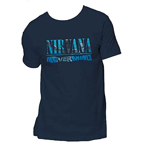 Amazon.com: Men's Nirvana Nevermind (Back Print) Slim Fit T-Shirt