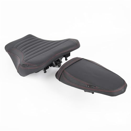 Asiento moto para Kawasaki Z900 con diseño ergonómico y acolchado resistente negro