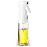 Spray aceite pulverizador 500 ml vaporizador de cocina nebulizador de alimentos para freidora de aire botella de spray de cocina transparente recargable ergonómica portátil multiusos