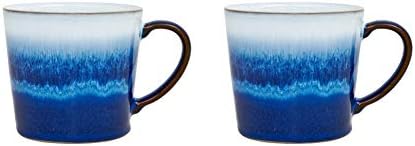 Denby 123048912 Azure Haze 2 Piece Large Mug Set