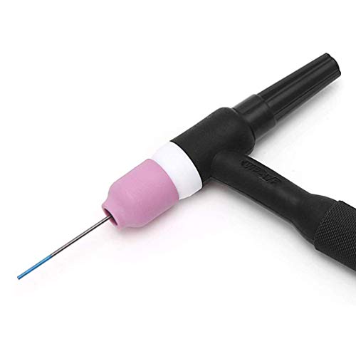 HITBOX 200Amp TIG Welding Torch WP17V 4M TIG Welder Gun Air Cooled SR-17V with 10-25R Quick Connector Plug for Lift TIG