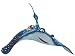 11" Mr Ray Stingray Teacher Finding Nemo 2 Movie Removable Peel Self Stick Wall Decal Sticker Art Bathroom Kids Room Walt Disney Pixar Home Decor Boys Girls 11 inches wide by 8 inches tall
