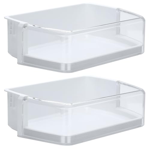 [2 PACK] UPGRADED DA97-08406A DA97-08406B/C Refrigerator Door Bin Replacement for Samsung RF4287HARS/RF4289 Refrigerator (Right Side) Replace AP4578480 PS4175803 EAP4175803 DA63-05391 Door Shelf
