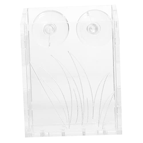 TOGEVAL 水草種植カップ 透明アクリル製 水槽プランター 水生植物用デザイン おしゃれな水族館装飾用器具