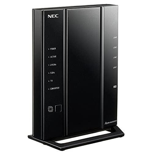 NEC 無線LANルーター dual band Wi-Fi5 (11ac) / WG2600HP3 Atermシリーズ 4ストリーム...