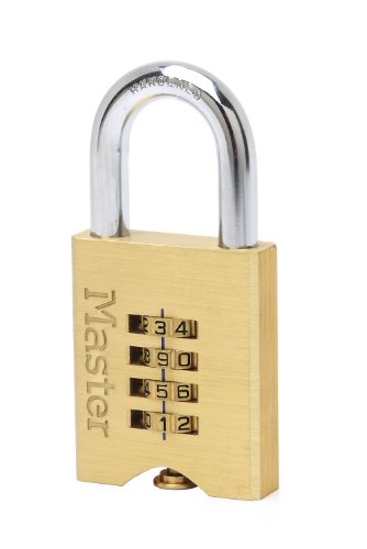 Preisvergleich Produktbild MASTER LOCK - 651EURD - Zahlenschloss aus Messing 50mm