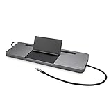 PLUG & PLAY: 1x conector de suministro de energía USB-C con perfil 5 (hasta 20 V / 4, 25 A, máx. 85 W) para cargar portátiles, tabletas o teléfonos inteligentes con el soporte de la tecnología de suministro de energía