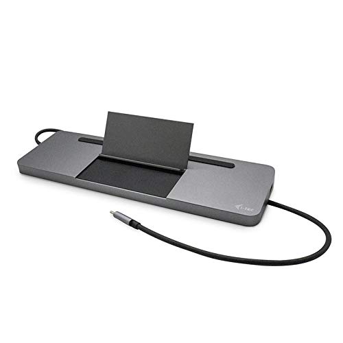 i-tec USB C Triple Display Metal Docking Station - Power Delivery 85W Metal Design Triple Display Docking Station, Ergonomic, MacOS, Windows, Linux, ChromeOS, Android 3X Monitor Laptop Station
