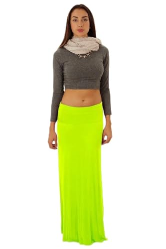 Dinamit Jeans Women's Rayon Spandex Maxi Skirt