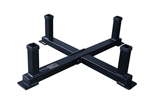 Powertec Workbench® Accessory Storage Rack- Durable Gym Rack for Up To 4 PowerTec Accessories for Strength Training Equipment - Gym Organization for Home Gym