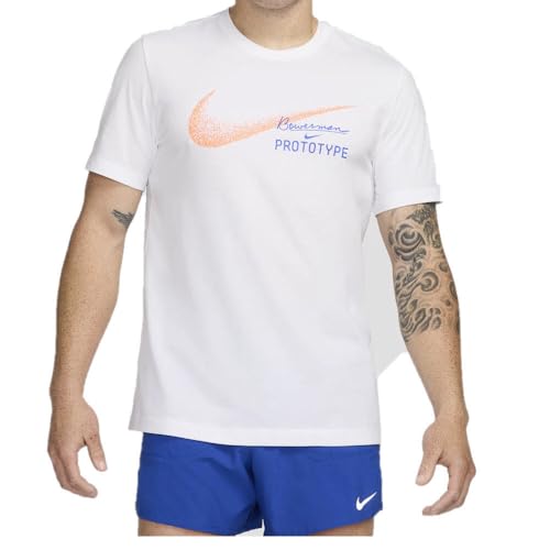 Nike Shirt M NK DF Tee Founders blanc pour le sport en 2XL