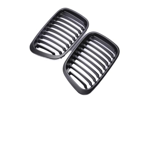 Calandre pour BMW Série 3 E46 Grille Avant Noir Mat de Haute Qualité pour 4 Portes