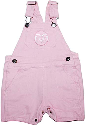 Creative Knitwear Colorado State University Baby and Toddler Short Leg Overalls