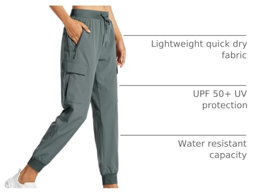 Image of Libin Women's Hiking Cargo Pants Quick Dry Joggers Petitle /Regular /Tall