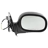 JC Whitney Passenger Side Power Non-Heated Mirror for Ford F-150 1998-2002 Chrome Extended & Standard Cab Only JFD40CR