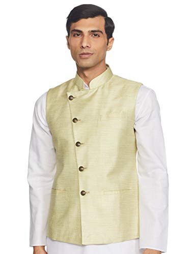 Image of Ethnix by Raymond Ethnix Mens Regular Fit Bundi
