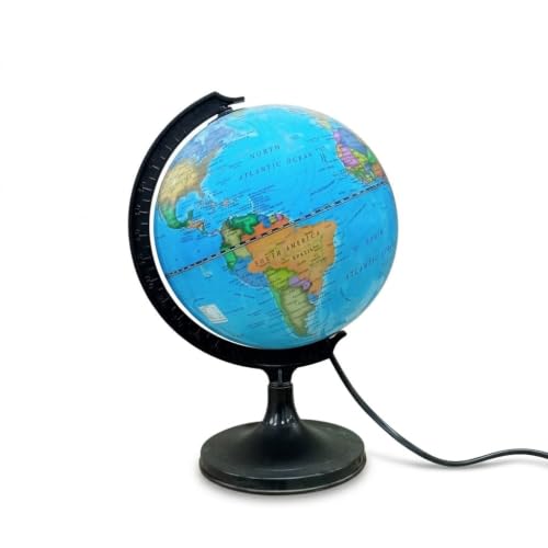 Image of World Globe Night Lamp With Led Light for Home Decor, Office Decor, Gift Item