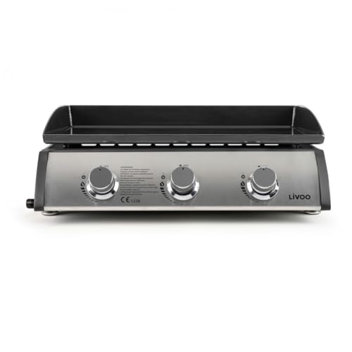 Plancha Gaz 7,5kw Emaliowana płyta stalowa 61x38cm - DOC277