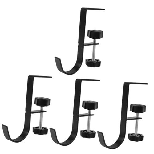 GALPADA 4pcs Purse Hanger for Desk Table Multi-use Bag Hook Holder Detachable Portable