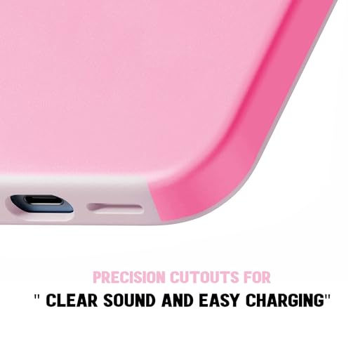 Image of Kratos Soft Silicone Case Cover Compatible with iPhone 16 Pro - Everyday Comfort Protection, Wireless Magnetic Charging Case with Raised Edge Camera & Screen Protection, Shock-Resistant Design