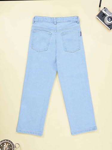 Image of KiddoPanti Boys Full Length Straight Fit Jeans