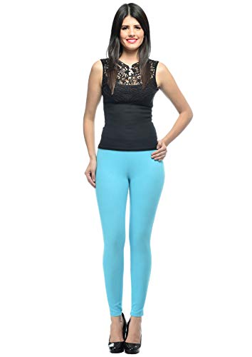 Image of Frenchtrendz Women's Slim Fit Mid Rise Stretchable Cotton Modal Spandex Jegging Pull On