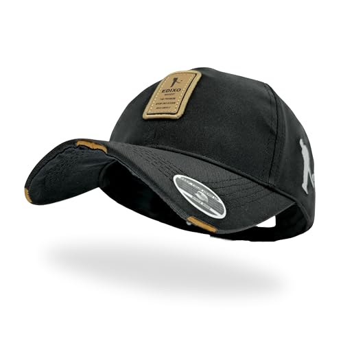 Cap - Snapback Baseball Cap for Hunting, Fishing, and Outdoor Activities - Sporty Headwear, and Stylish - Durable and Comfortable Fit Cap - Ediko Caps for Men