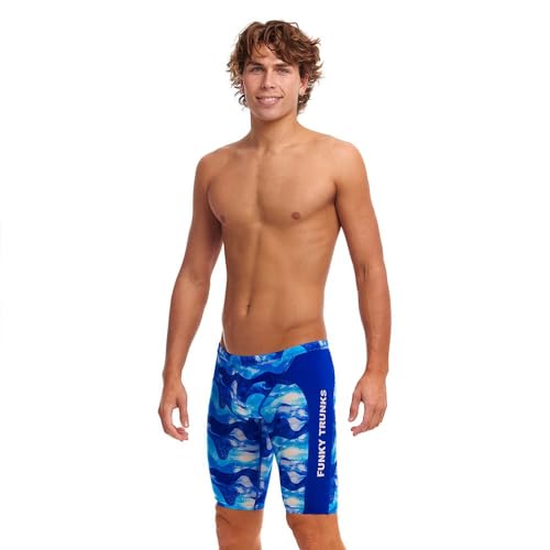 Funky Trunks Dive In Jammer Badehose Herren chlorresistent, Größe:5