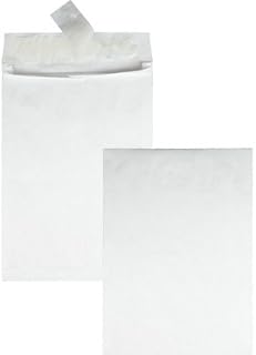 SURVIVOR - Tyvek Expansion Mailer, 10 x 13 x 1 1/2, White - 100/Carton